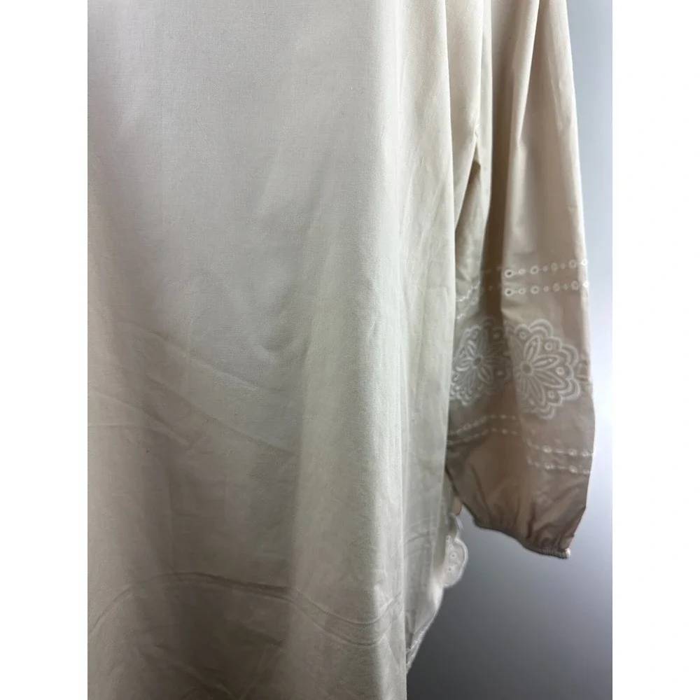 Bellisima Kim Gravel Daisy Days Of Summer Boutique Top Eyelet Plus Size 4X - Picture 15 of 16